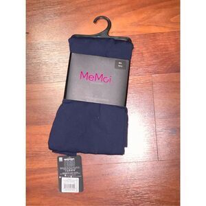 New with tag in package MeMoi leggings medium/large navy blue‎